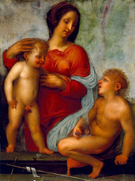 Madonna and Child with Saint John the Baptist