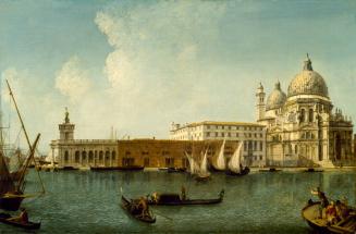 View of the Dogana and Santa Maria della Salute