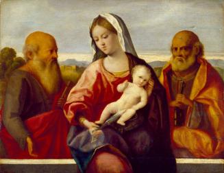 Madonna and Child with Saints Peter and Paul