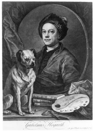 Gulielmus Hogarth (Self-Portrait)