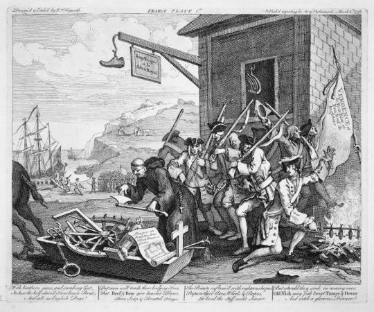 The Invasion, Plate 1: France