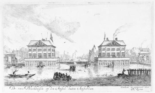 The Two Blockhouses on the Amstel