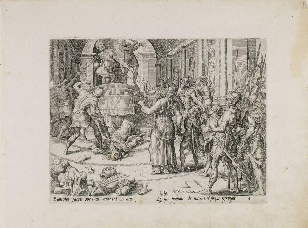 The Destruction of the House of Baal All Works The MFAH Collections