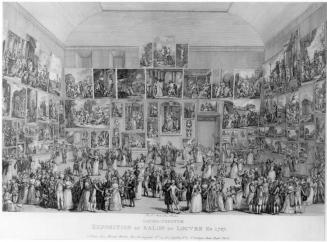 Exposition au Salon du Louvre en 1787