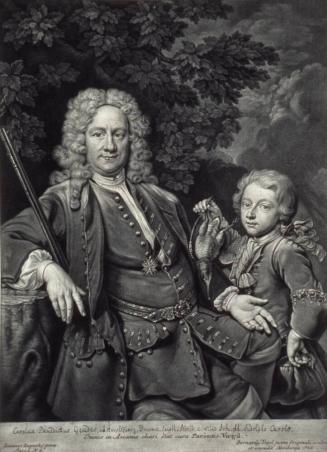 Carl Geuder von Heroldsberg and His Son