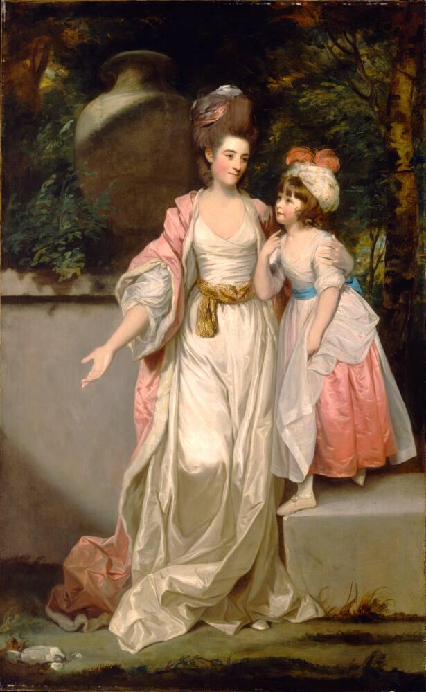 Portrait of Mrs. Jelf Powis and her Daughter | All Works | The MFAH ...