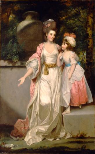 Portrait of Mrs. Jelf Powis and her Daughter