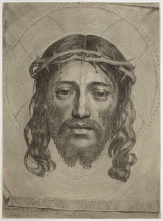 Face of Christ on Saint Veronica's Cloth