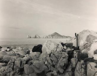 Moonset Over Cabo San Lucis, Baja Sur Mexico