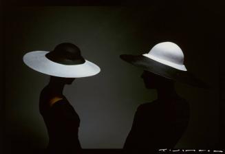 [Two Models with Hats]