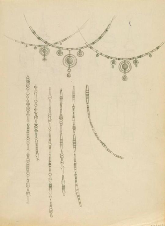 Untitled Study for Necklaces / Untitled Study for Ringstands