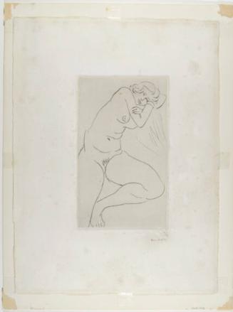 Nu Assis, la tê dans les bras [Seated Nude (Head in Arms)]