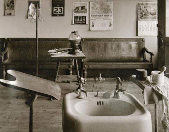 Baskin, Cahow's Barbershop, Chapman, Nebraska