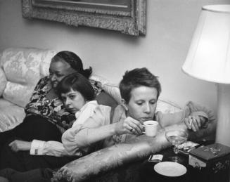 Julie Harris, Ethel Waters, and Carson McCullers at Opening Night Party for 'Member of the Wedding'