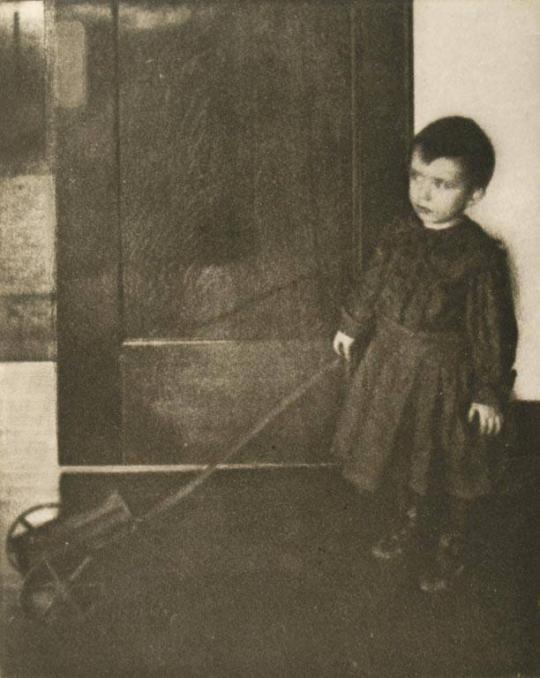 Boy with Wagon