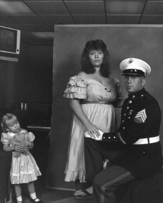 Military Family, Fresno, California
