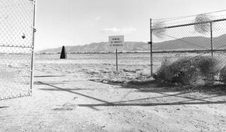 Trinity: site of the first atomic bomb test: 65 miles from Alamogordo