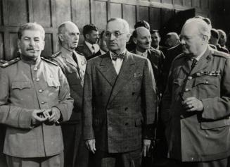 Potsdam Conference, July 1945 (Stalin, Truman, and Churchhill)