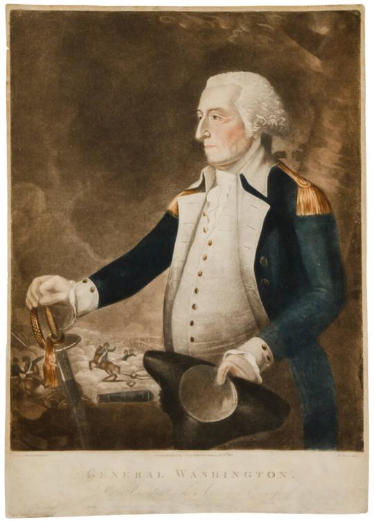 George Washington. Late President of the American Congress