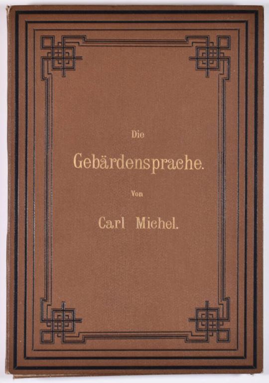 Die Gebärdensprache dargestellt für Schauspieler sowie für Maler und Bildhauer