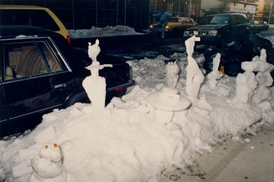 Snow Sculptures