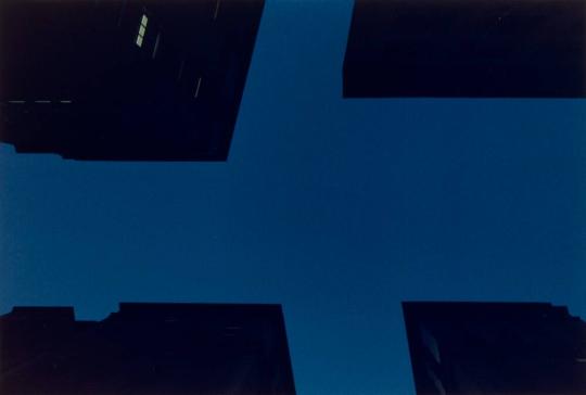 “A Cut Out Sky” (New Street between Exchange Place & Beaver Street  NYC/ #1)