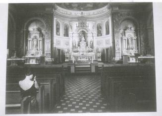 Kneeling in St. Hyacinth's Polish Church