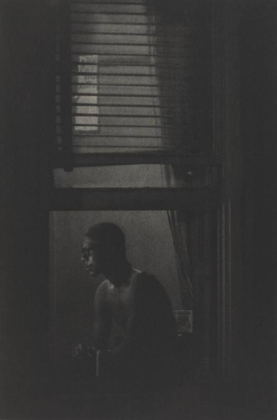 Man in Window, Brooklyn