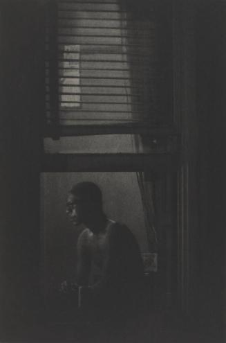 Man in Window, Brooklyn
