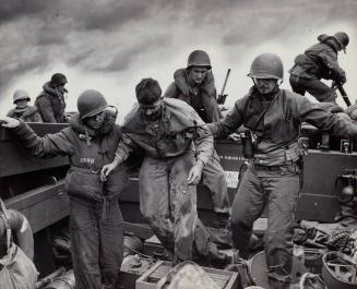 Coast Guard Brings out Iwo Jima Wounded