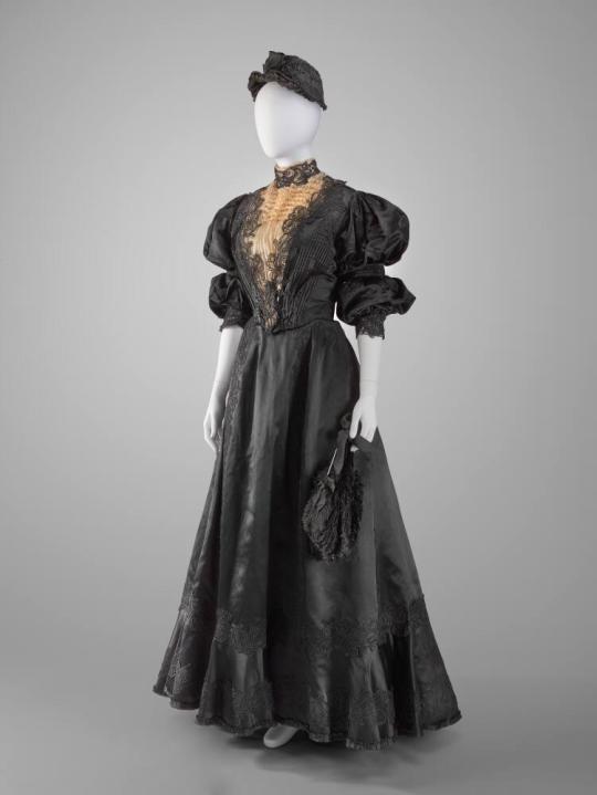 Mourning Dress, Hat and Fan, All Works