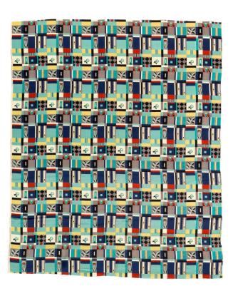 Geometric Textile, Style No. 40117 from the Franko Prints series
