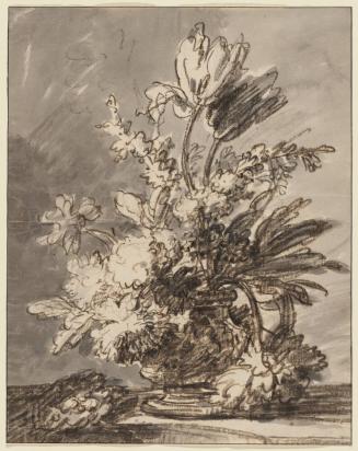 Study of a Vase of Flowers