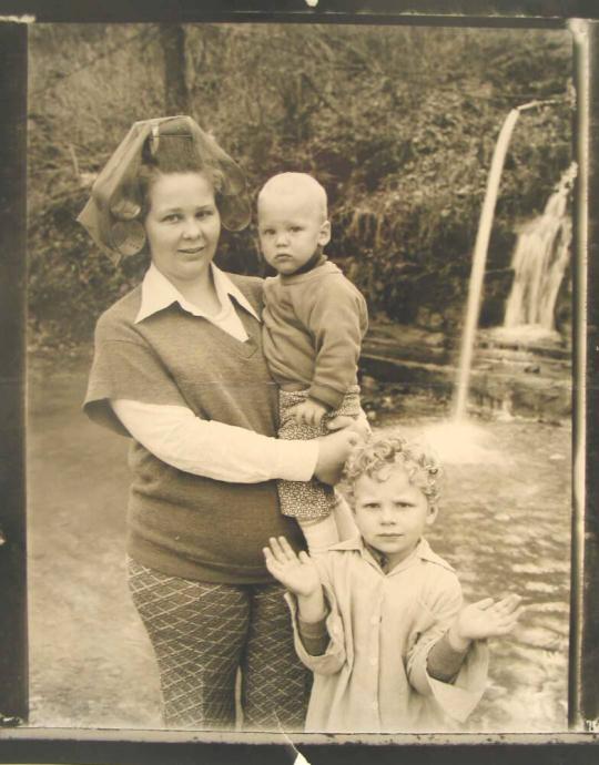 Family at a Spring