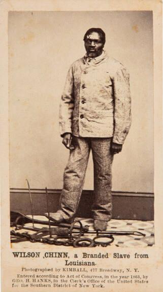 Wilson Chinn, a Branded Slave from Louisiana