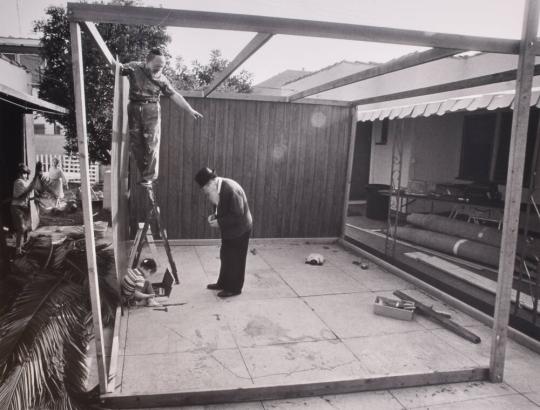 Building the Sukkah