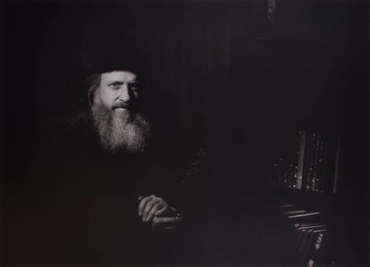 Rabbi Ritchie in His Study