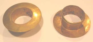 Pair of Circular Flared Ear Ornaments