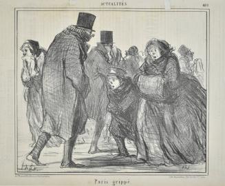 Paris grippé. (Paris hit by the flu.), Plate 480