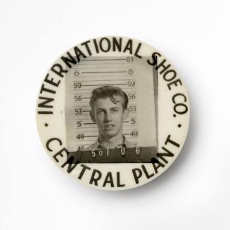 [Photographic Identification Badge from International Shoe Co., Central Plant]