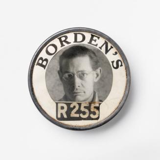 [Photographic Identification Badge from Borden’s]