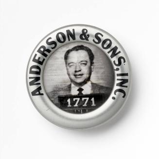[Photographic Identification Badge from Anderson & Sons, Inc.]
