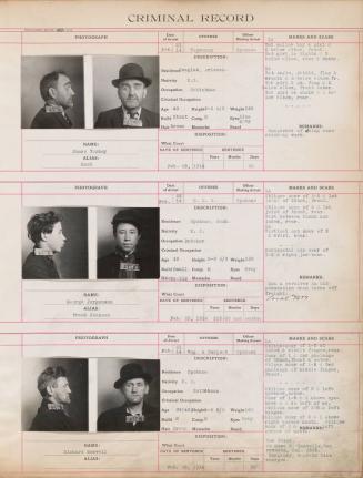 Mugshot Page