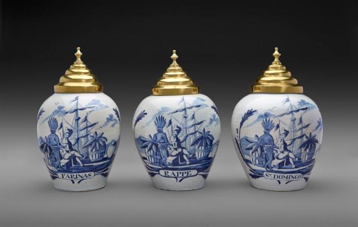 Set of Three Tobacco Jars