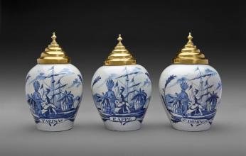 Set of Three Tobacco Jars