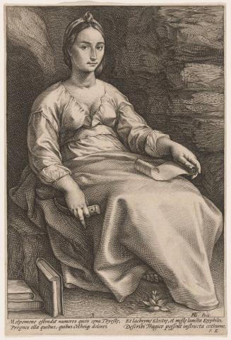 Melpomene (The Muse of Tragedy), Plate 3