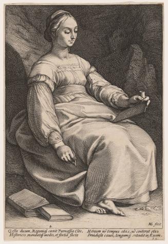 Clio (The Muse of History), Plate 4