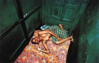 Twelve Year Old Lata Lying in Bed, Falkland Road, Bombay, India