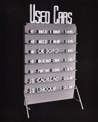 Used Cars Sign