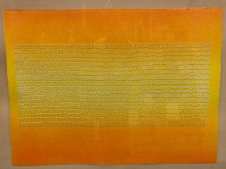 Untitled (Orange and Yellow)